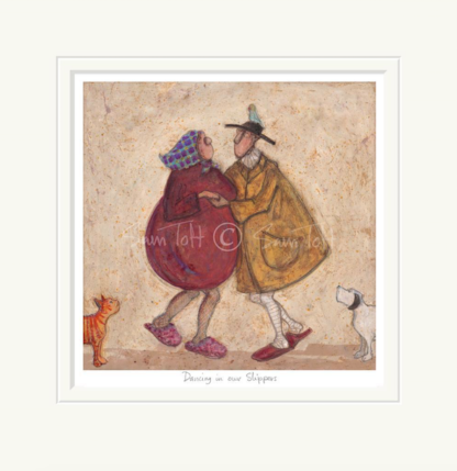 Sam Toft Limited Edition Print - Dancing in our Slippers