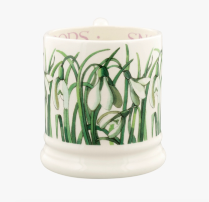 Emma Bridgewater Snowdrops 1/2 Pint Mug - Image 4