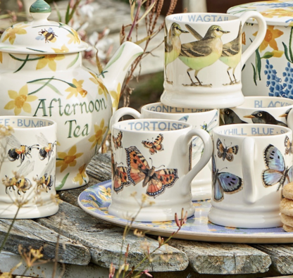 Emma Bridgewater Common Blue Butterfly 1/2 Pint Mug - Image 6