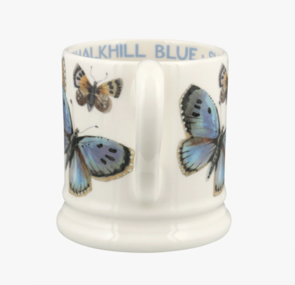 Emma Bridgewater Common Blue Butterfly 1/2 Pint Mug - Image 2