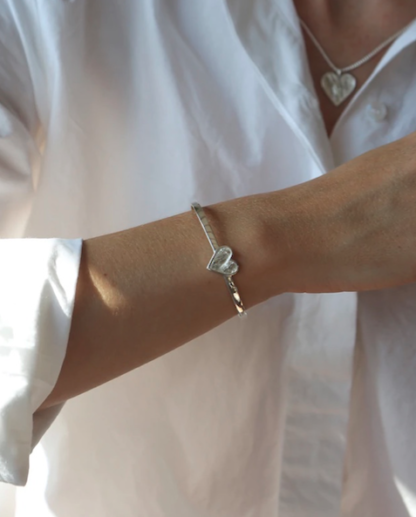 Tutti & Co Promise Bangle Silver - Image 3