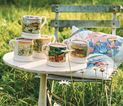 Emma Bridgewater Landscapes Of Dreams Jurassic Coastline 1/2 Pint Mug - Image 2