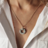 Tutti & Co Quartz Pendant Necklace Gold