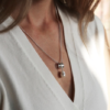 Tutti & Co Freshwater Pearl Necklace Silver - Image 2