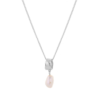 Tutti & Co Freshwater Pearl Necklace Silver - Image 3