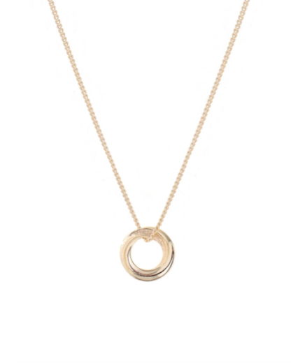 Tutti & Co Riverine Necklace Gold - Image 2