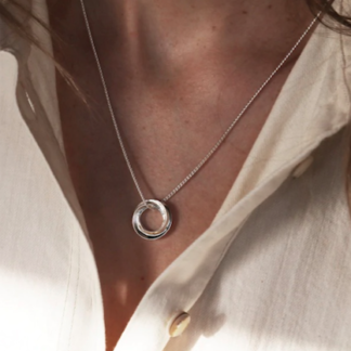 Tutti & Co Riverine Necklace Silver