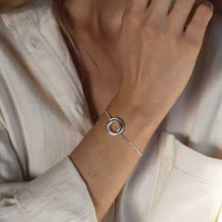 Tutti & Co Riverine Bracelet Silver O