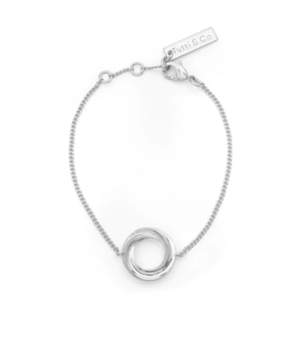 Tutti & Co Riverine Bracelet Silver O - Image 2