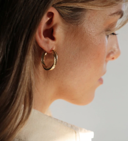 Tutti & Co Valley Earrings Gold