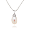 Claudia Bradby Peregrina Pearl Pendant Necklace - Image 2