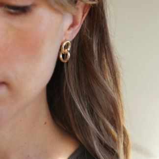 Tutti & Co Daze Earrings Gold