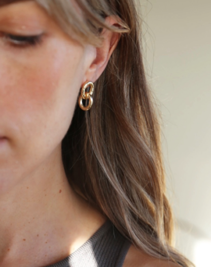 Tutti & Co Daze Earrings Gold