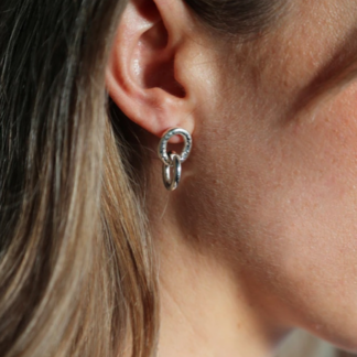 Tutti & Co Daze Earrings Silver
