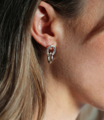 Tutti & Co Daze Earrings Silver