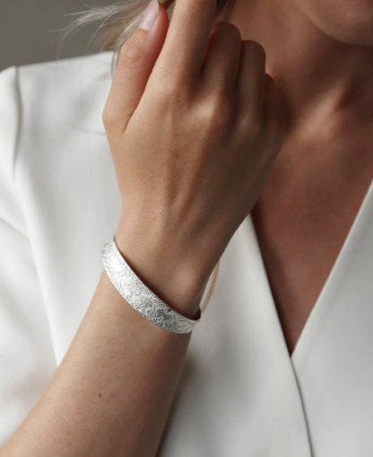 Tutti & Co Nurture Bangle Silver O