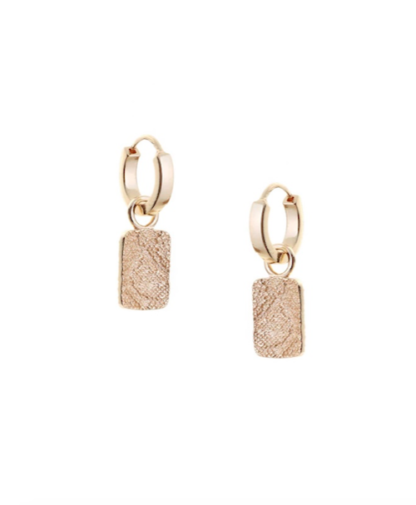 Tutti & Co Rowan Earrings Gold O - Image 2