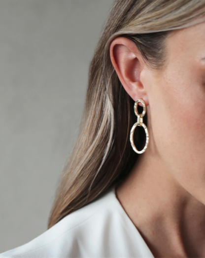 Tutti & Co Monsoon Earrings Gold