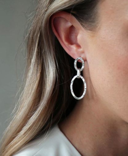 Tutti & Co Monsoon Earrings Silver O