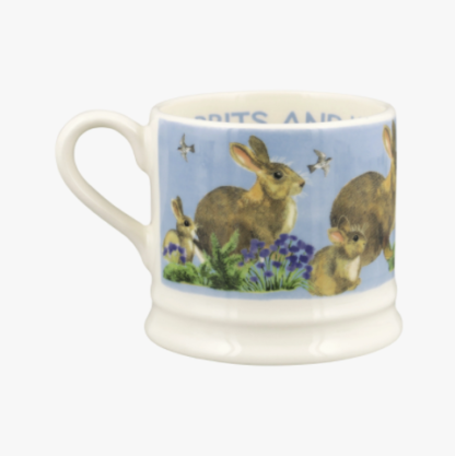 Emma Bridgewater Rabbits & Kits Small Mug - Image 3