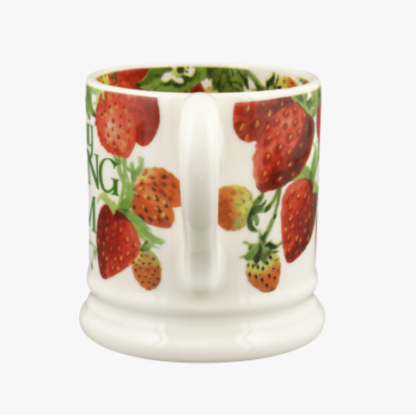 Emma Bridgewater Strawberries Darling Mum 1/2 Pint Mug Boxed - Image 3