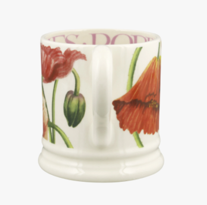 Emma Bridgewater Red Poppy 1/2 Pint Mug - Image 3