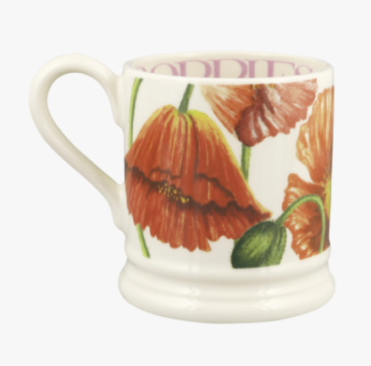 Emma Bridgewater Red Poppy 1/2 Pint Mug - Image 4