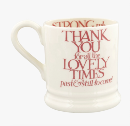 Emma Bridgewater Pink Toast Soul Sisters 1/2 Pint Mug Boxed - Image 3