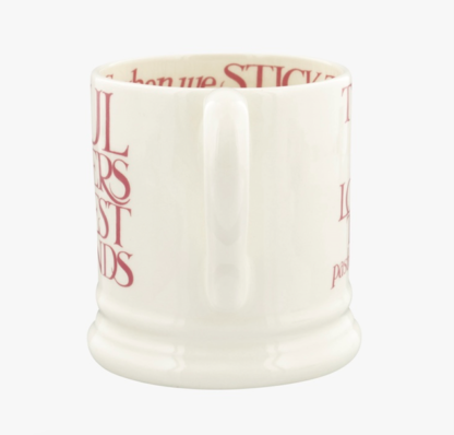 Emma Bridgewater Pink Toast Soul Sisters 1/2 Pint Mug Boxed - Image 4