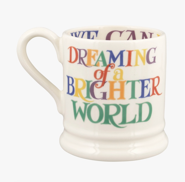 Emma Bridgewater Rainbow Toast Kindness and A Fair World 1/2 Pint Mug - Image 2