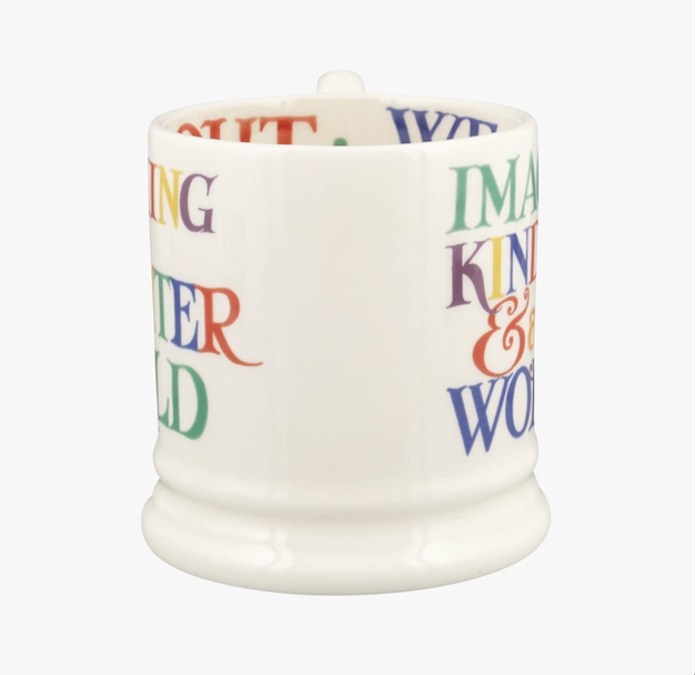 Emma Bridgewater Rainbow Toast Kindness and A Fair World 1/2 Pint Mug - Image 4