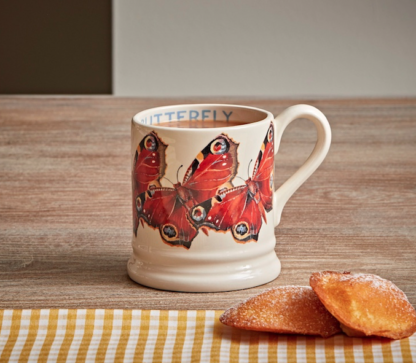 Emma Bridgewater Peacock Butterfly 1/2 Pint Mug - Image 2