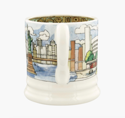 Emma Bridgewater Cities of Dreams New York Summers Day 1/2 Pint Mug - Image 3