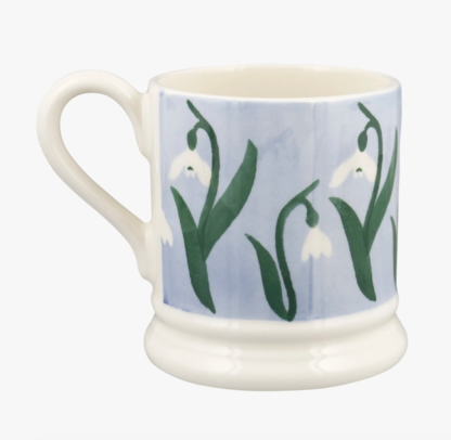 Emma Bridgewater Snowdrops In The Woods 1/2 Pint Mug - Image 3