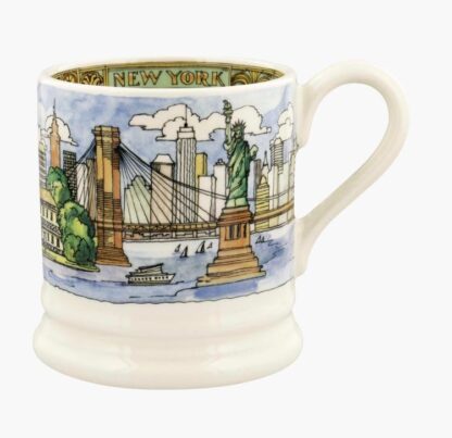 Emma Bridgewater Cities of Dreams New York Summers Day 1/2 Pint Mug - Image 2