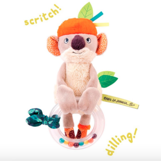Moulin Roty Koco Bead Ring Rattle Dans la Jungle/668007