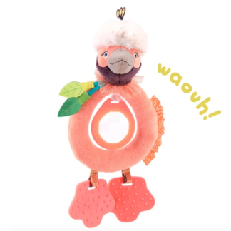 Moulin Roty Paloma Teether Rattle Dans la Jungle/668006