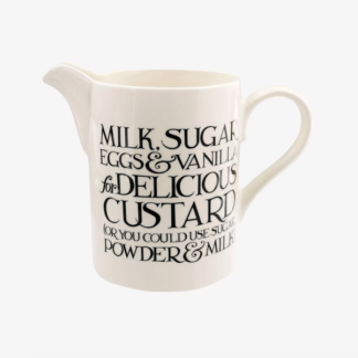 Emma Bridgewater Black Toast Large Straight Jug