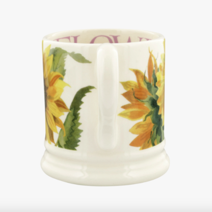 Emma Bridgewater Flowers Sunflower 1/2 Pint Mug - Image 4