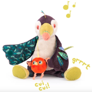 Moulin Roty Pakou Le Toucan Musical Activity Toy Dans la Jungle/668041