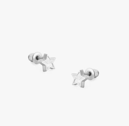 Tutti & Co Midnight Earrings Silver (EA421S) O - Image 2