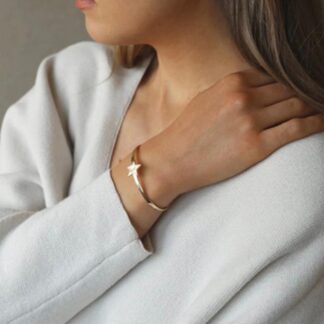 Tutti & Co Nova Bangle Gold (BR537G)