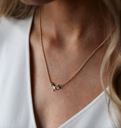 Tutti & Co Celeste Necklace Gold (NE565G)