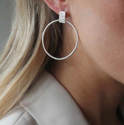 Tutti & Sunset Earrings Silver (EA469S) - Image 2
