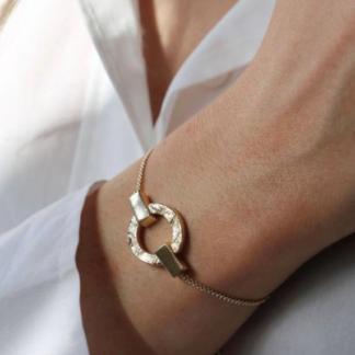 Tutti & Co Palm Bracelet Gold (BR562G)