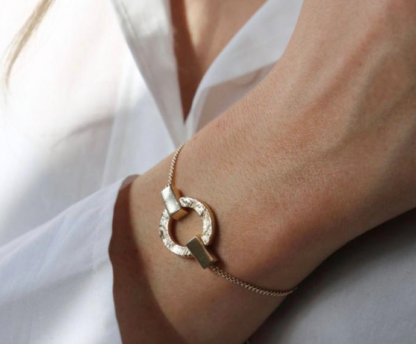Tutti & Co Palm Bracelet Gold (BR562G)