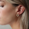 Tutti & Co Palm Earrings Gold (EA482G)