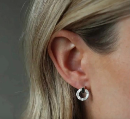 Tutti & Co Palm Earrings Silver (EA482S)