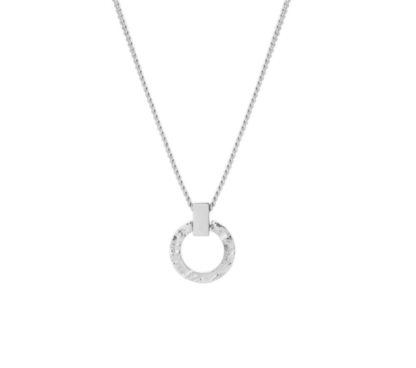 Tutti & Co Palm Necklace Silver (NE563S) - Image 2