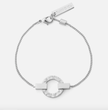 Tutti & Co Palm Bracelet Silver (BR562S) - Image 2